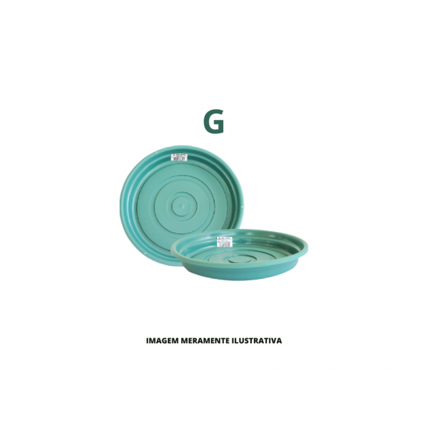 PRATO VASO - MAGICPLASTIC - G VERDE MAGICPLASTIC - CX100